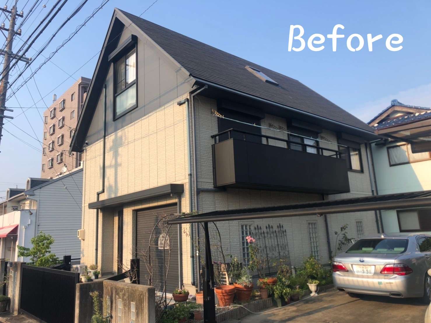 外壁塗装Before&After@愛知県一宮市